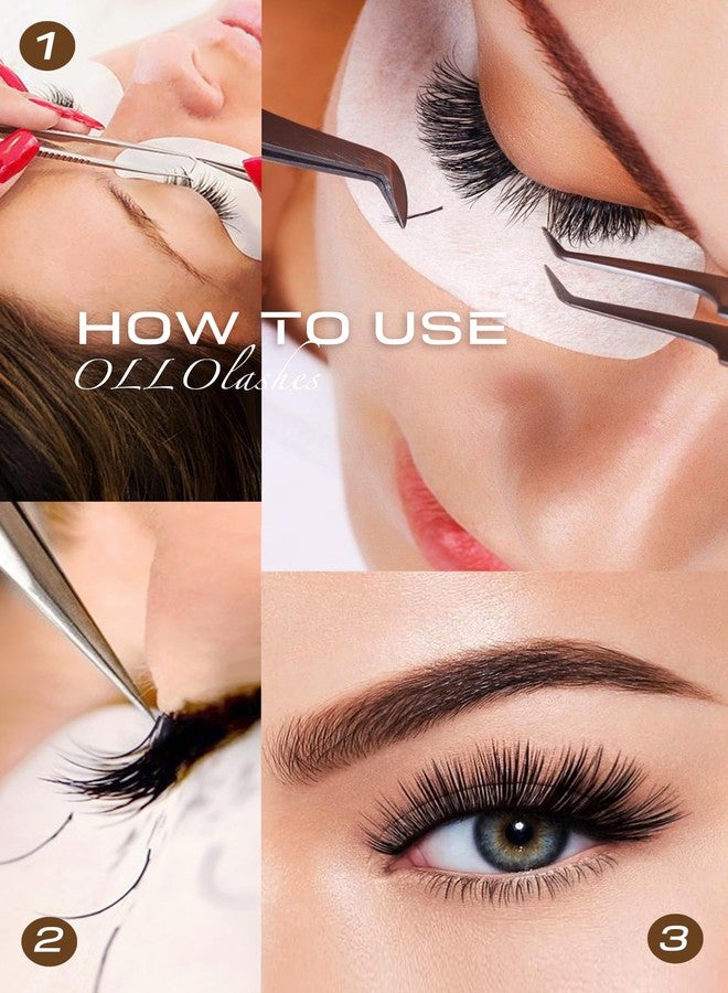 OLLOLASHES Eyelash Extension B C CC D J Curl Mix 5-20mm 0.03 0.05 0.07 0.15 Super Matte Classic Lash Extensions Professional Supplies for Lash Techs (CC-0.03, 5-8mm) - Image 5